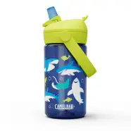 Thrive Flip Straw Kids 14oz   Sharks And Rays   Str. .4l   14 Oz   Drikkeflaske fra Camelbak