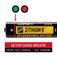 Zx210 Rechargeable Battery For Hx5 And Hp1   Batteri fra Coast