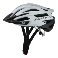 Agravic   White Black Glossy   Str. L Xl (58 62 Cm)   Cykelhjelm fra Cratoni