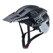 Allset Pro   Black White Matt   Str. S M (54 58 Cm)   Cykelhjelm fra Cratoni