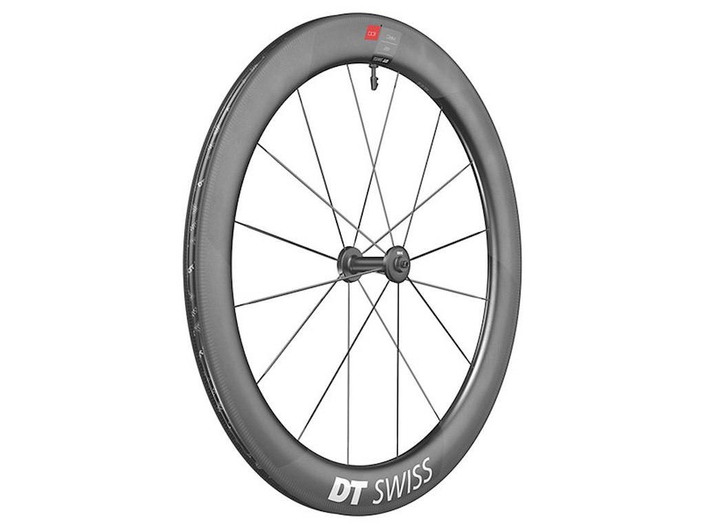Arc 1100 Dicut 62mm Fælgbremse 700c Forhjul fra Dt Swiss