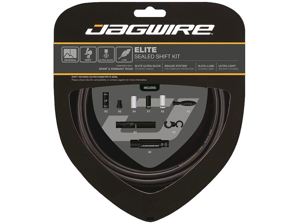 Elite Gearkabelsæt Matsort fra Jagwire