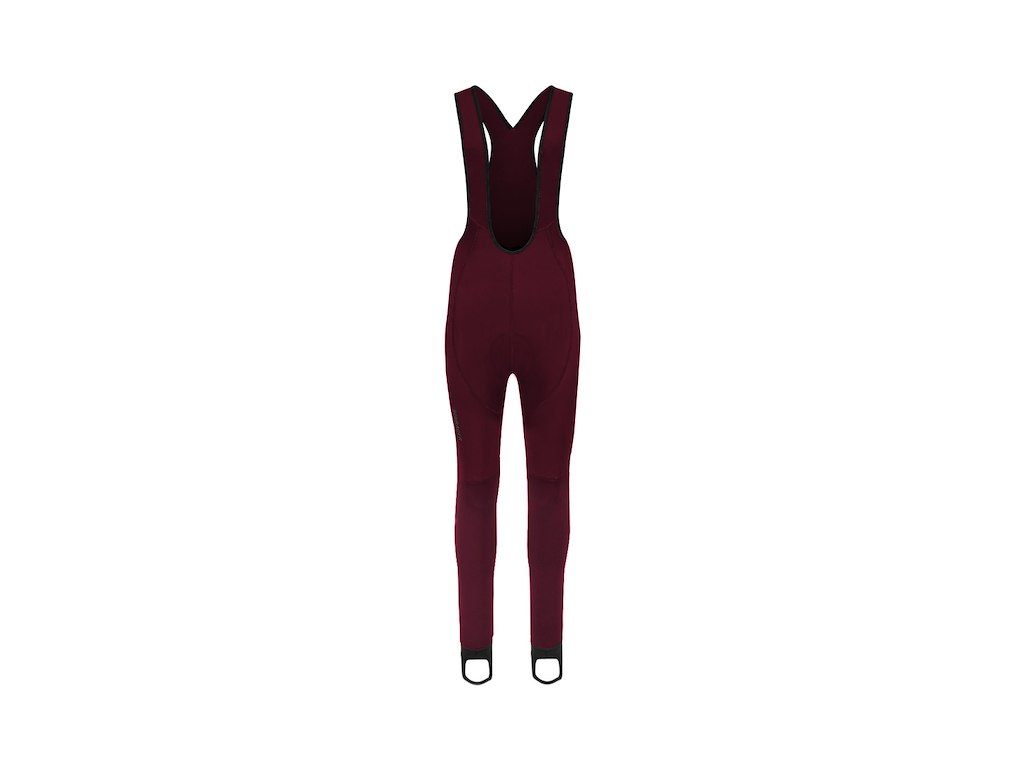 Bioracer Tempest Light Lange Bukser Med Seler   Dame   Wine Red   Str. Xl fra Bio Racer