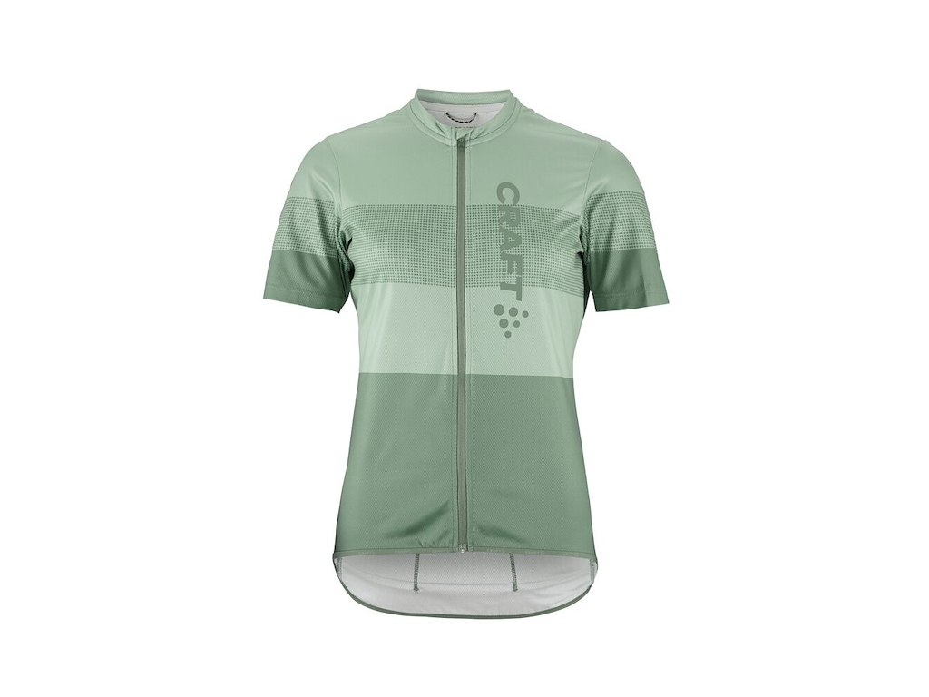 Endur Logo Jersey   Cykeltrøje   Korte ærmer   Dame  Thyme Glacial   S fra Craft