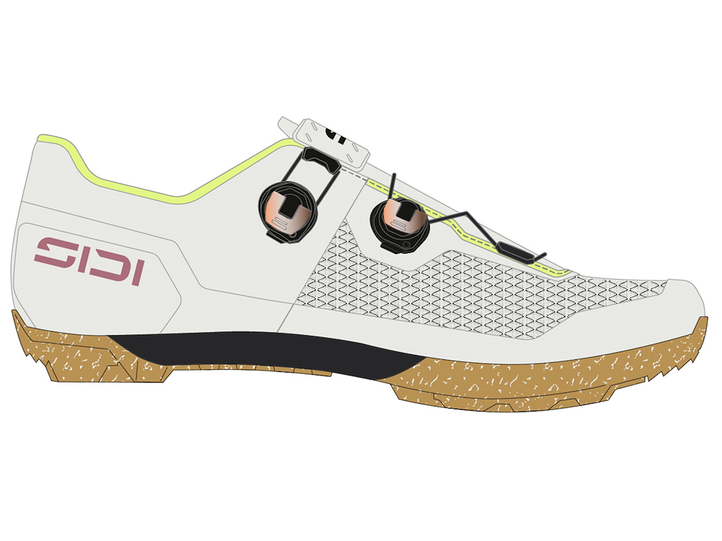 Ravix   Cykelsko   Gravel   Ice White   Str. 42.5 fra Sidi