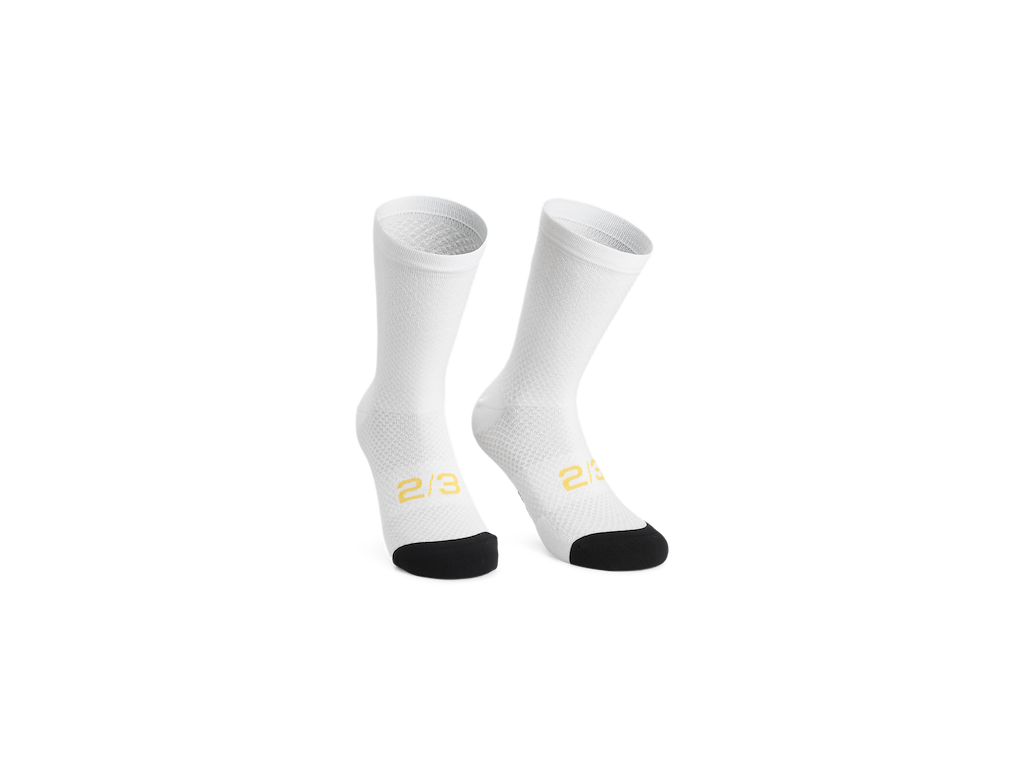 Spring Fall Socks   Cykelstrømper   Hvid   Str. 2 fra Assos