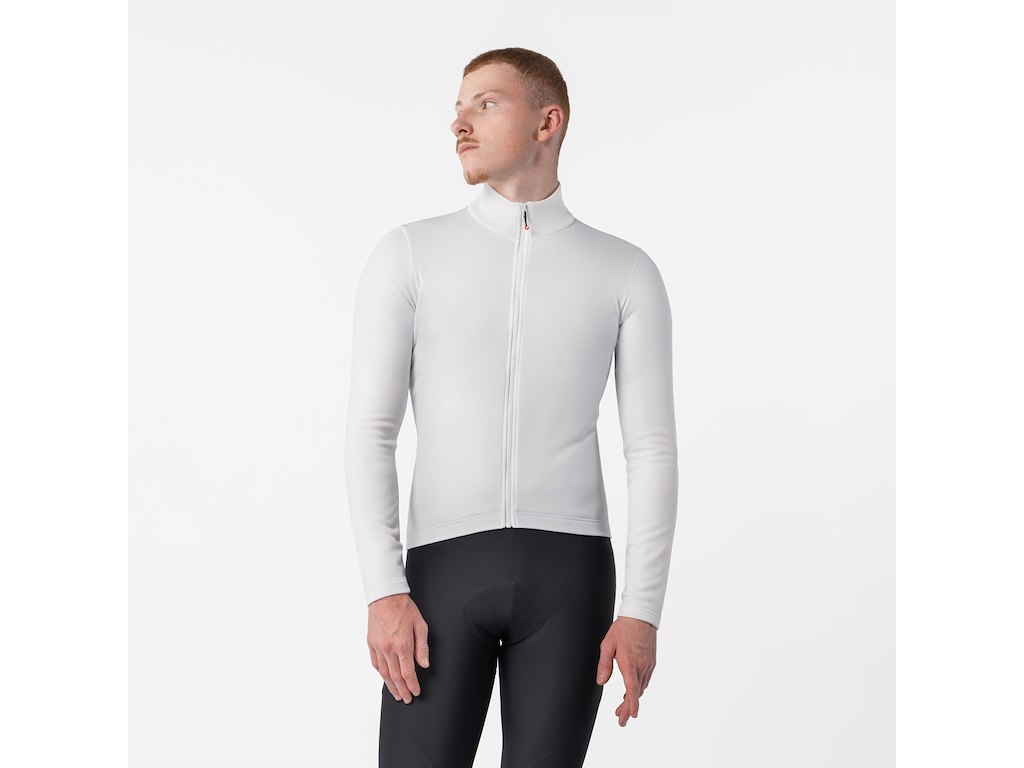 Competizione Thermal Ls Jersey   Cykeltrøje   Lange ærmer   Herre   Ivory   Str. M fra Castelli