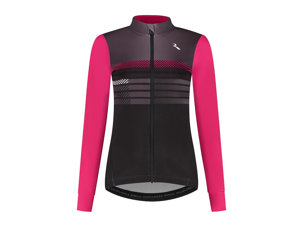 Stryde Vinter Jakke   Dame   Pink Sort   Str. L fra Rogelli