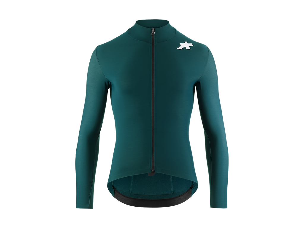 Mille Gt Spring Fall Jersey S11   Cykeltrøje   Lange ærmer   Herre   Deep Petrol   Str. Xl fra Assos