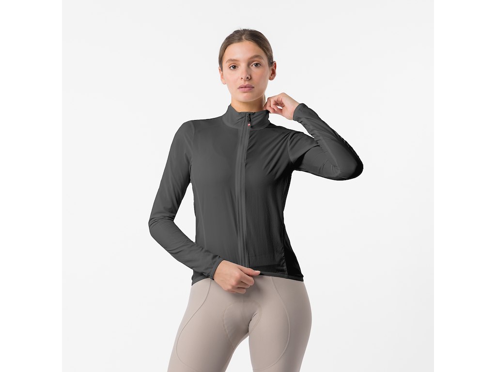 Transition Air Womens Jacket   Cykeljakke   Dame   Smoky Gray   Str. L fra Castelli