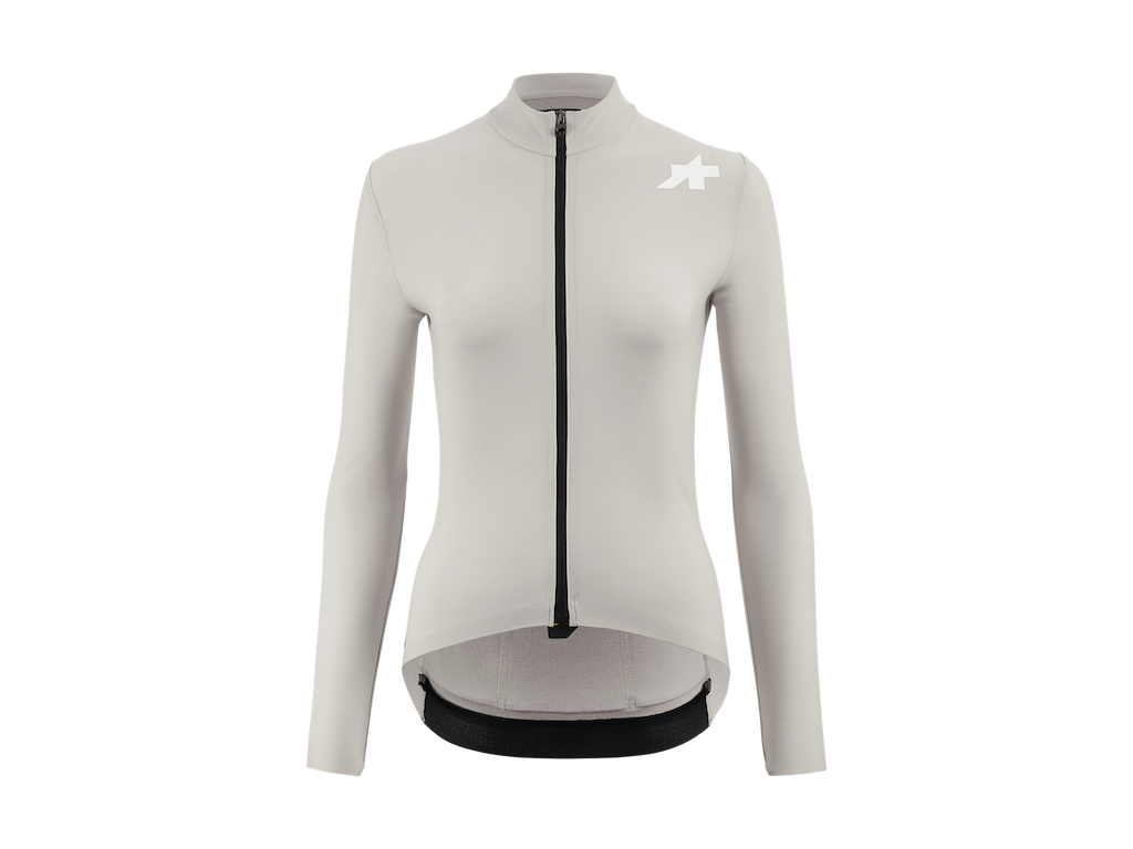 Mille Gt Spring Fall Jersey S11   Cykeltrøje   Lange ærmer   Dame   Almond Milk   Str. L fra Assos
