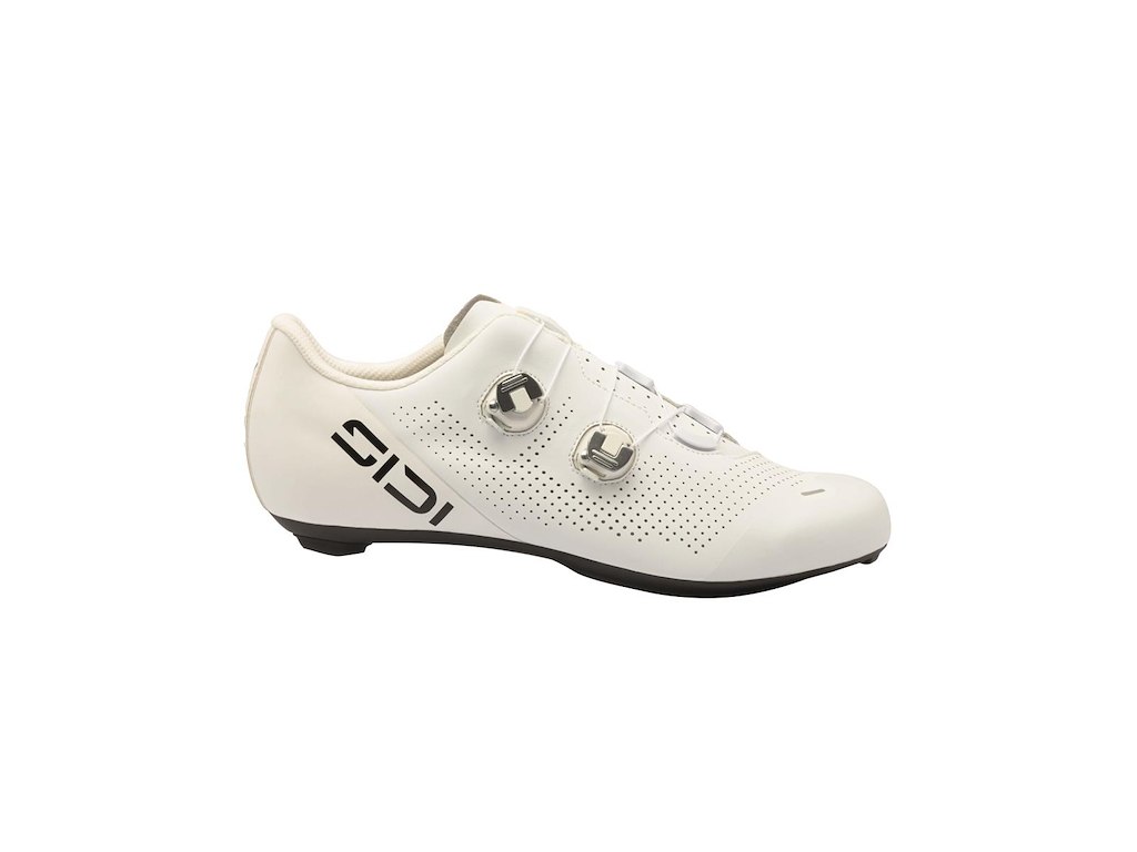 Ergo 6s   Cykelsko   Race   Full White   Str. 44 fra Sidi