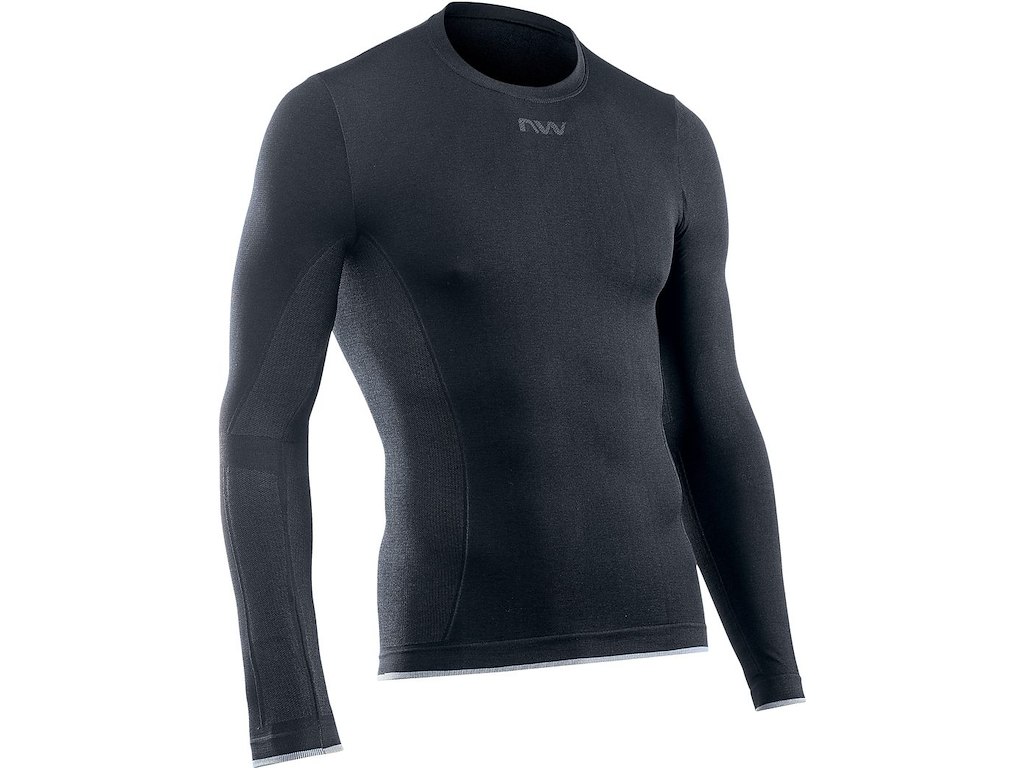 Surface Baselayer Med Lange ærmer   Herre   Sort   Str.   M fra Northwave