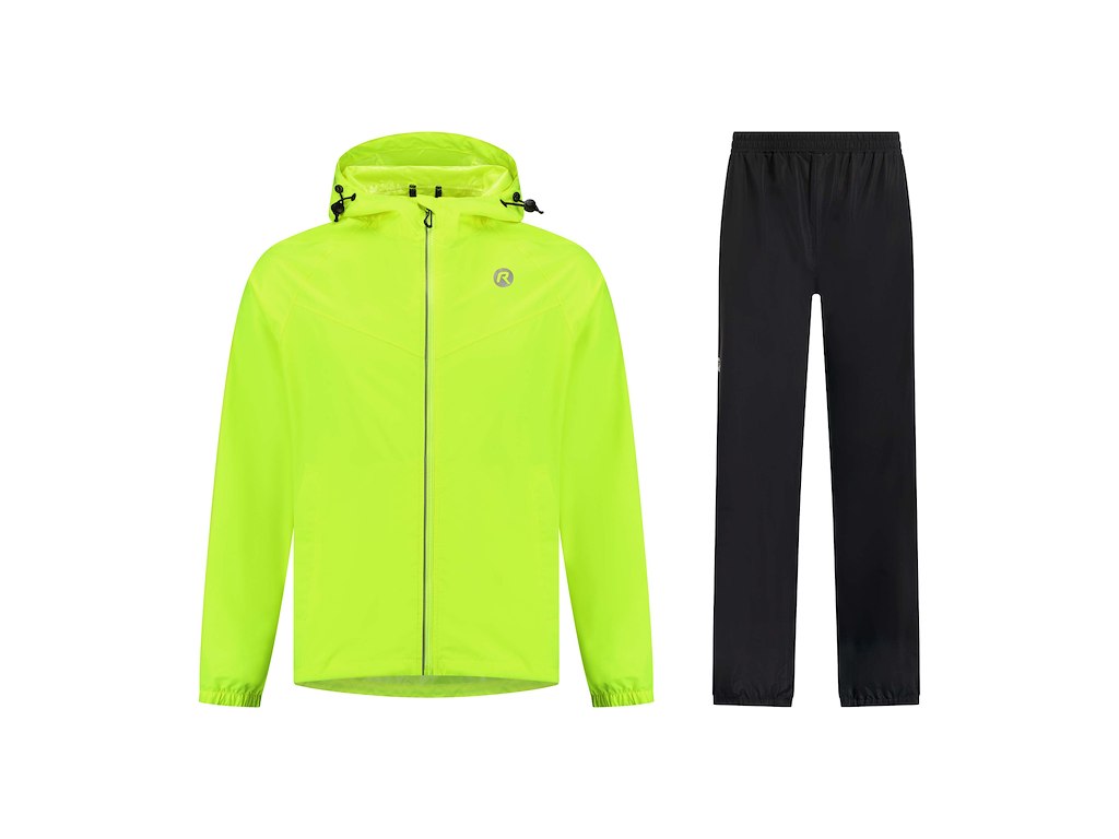 Commuter Core Regntøj   Unisex   Gul Sort   Str. L fra Rogelli