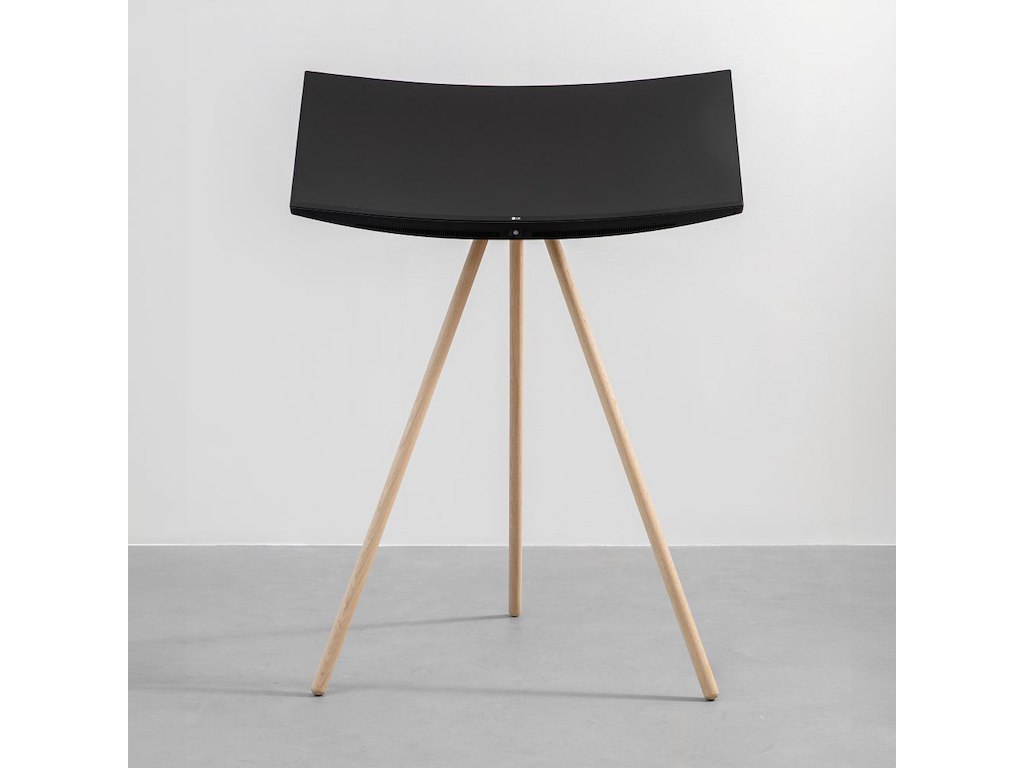 Widescreen Stand   Skærmholder   Smoked Oak fra Tons