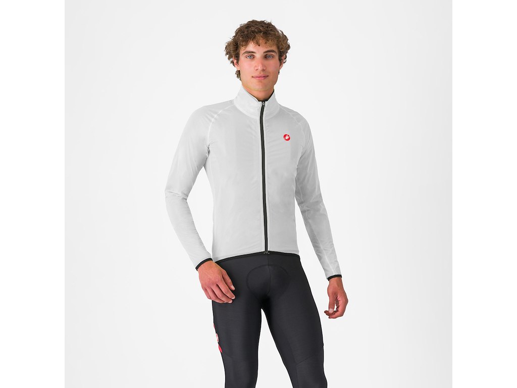 Squall Shell Jacket   Cykeljakke   Silver Gray Black   Str. 2xl fra Castelli