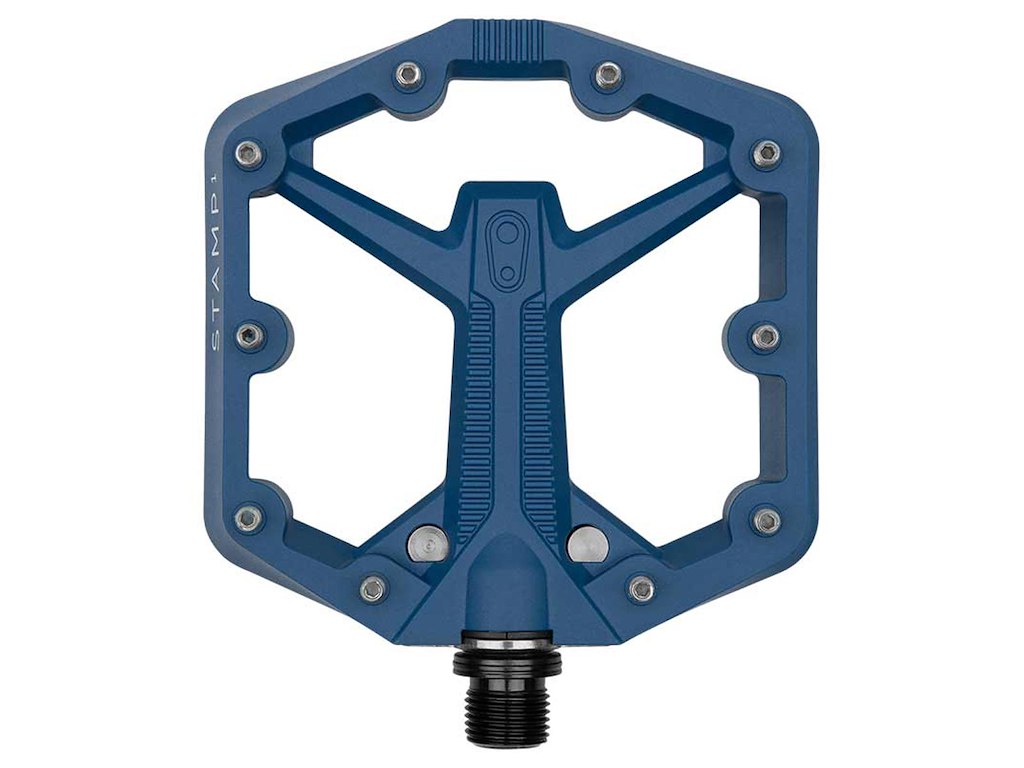 Stamp 1 Pedaler Gen2 Small Navy Blå fra Crankbrothers