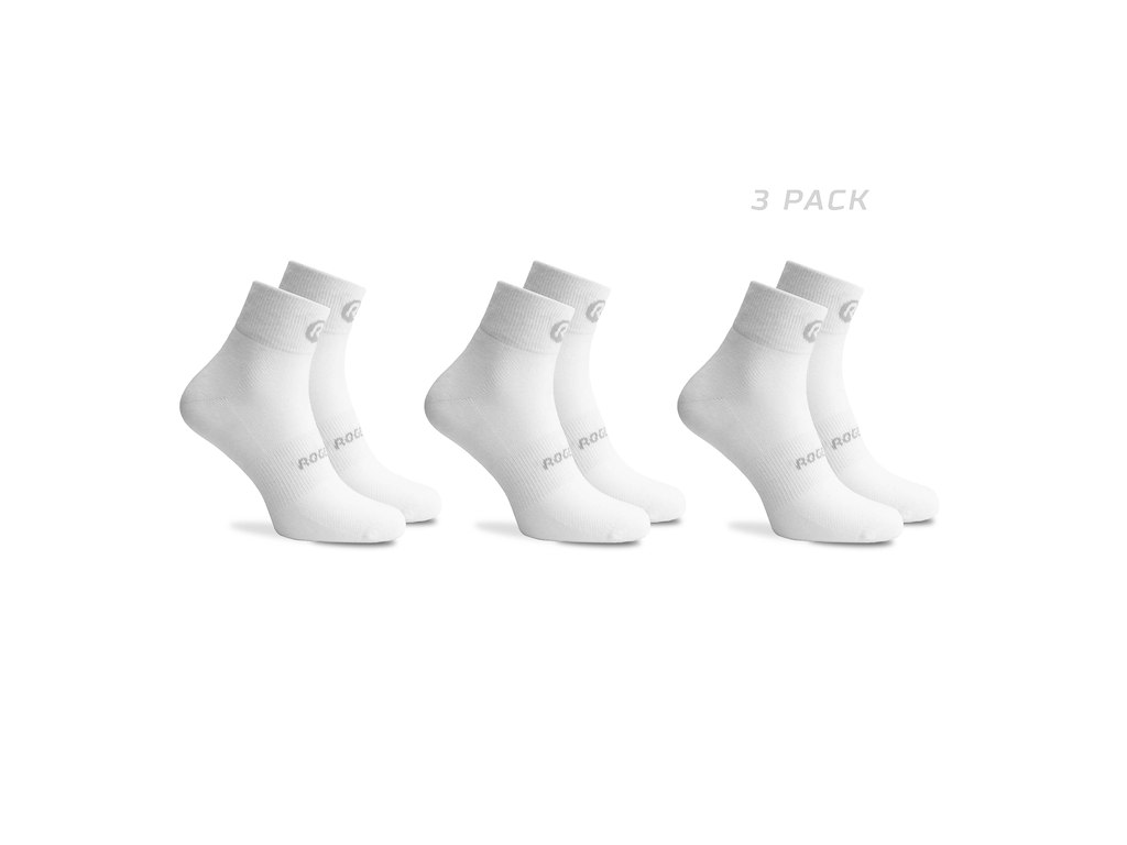 Core Strømper 3 Pak   Kids   Hvid   Str. 31 34 fra Rogelli