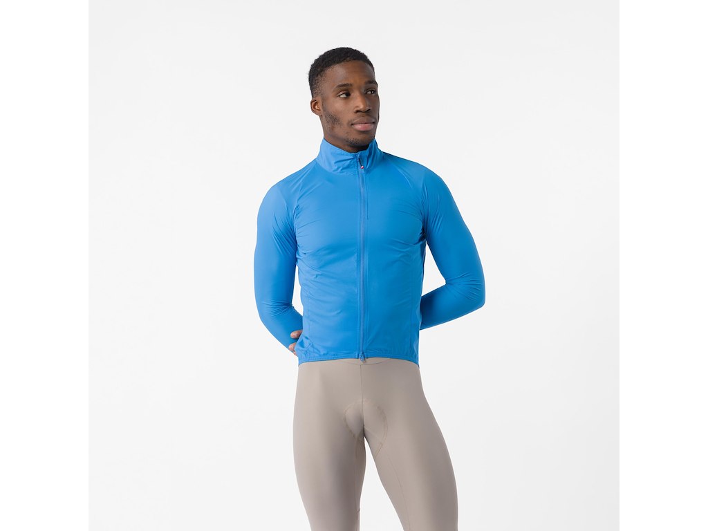 Transition Air Jacket   Cykeljakke   Herre   Blue Circuit   Str. M fra Castelli