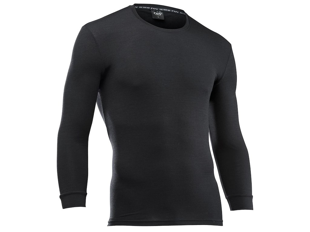 Surface Merino Med Lange ærmer   Herre   Sort   Str.   2xl fra Northwave