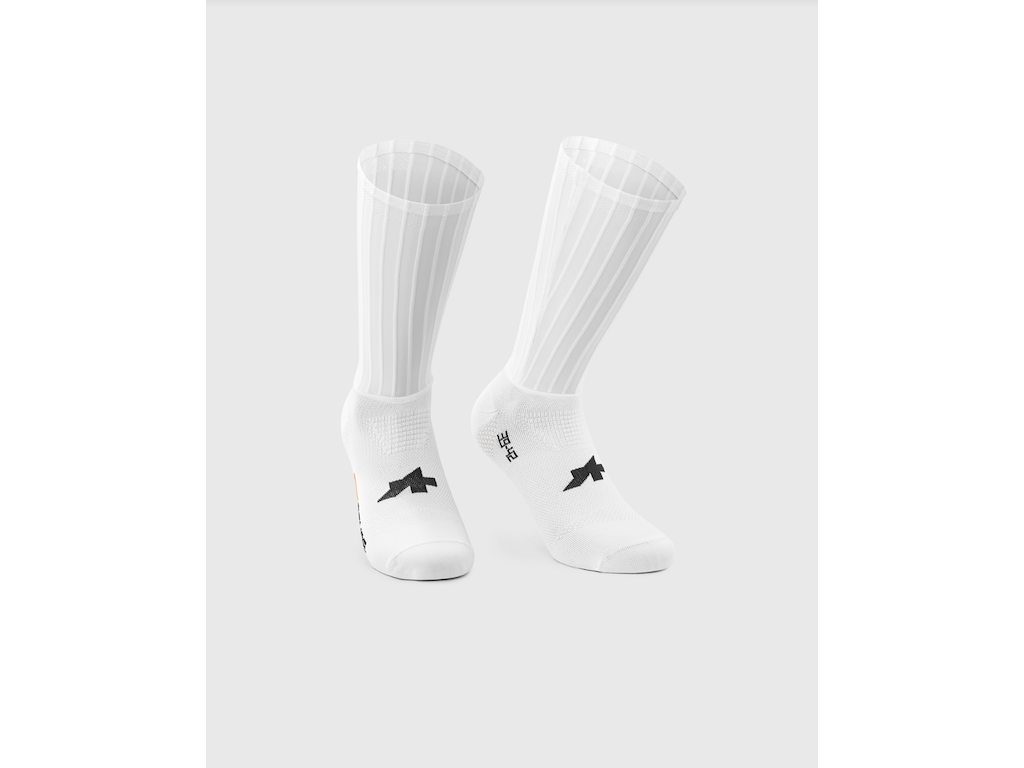Rse Bolide Socks S11   Cykelstrømper   Hvid   Str. I fra Assos