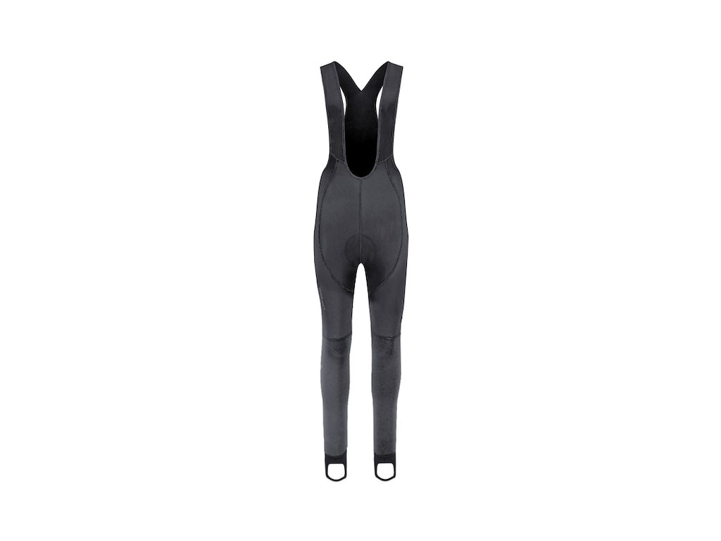 Bioracer Tempest Pixel Lange Bukser Med Seler   Dame   Grå   Str. Xs fra Bio Racer