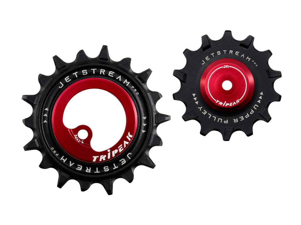 14 18t Asymmetrisk Oversized Pulleyhjul Sram T Type Axs fra Tripeak