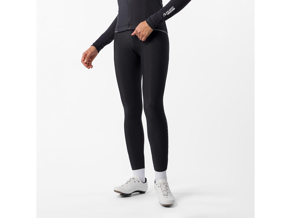 Espresso 2 Womens Dt Bibtights   Cykelbukser M Pude   Dame   Sort   Str. S fra Castelli