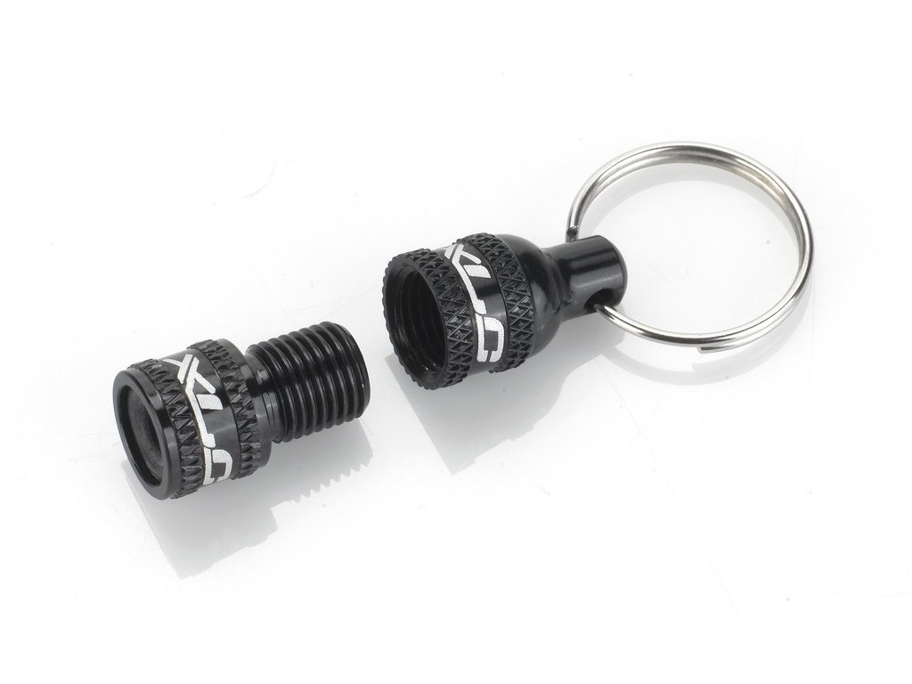 Race Dunlop Til Auto Ventil Adapter Sort. Pu X07 fra Xlc