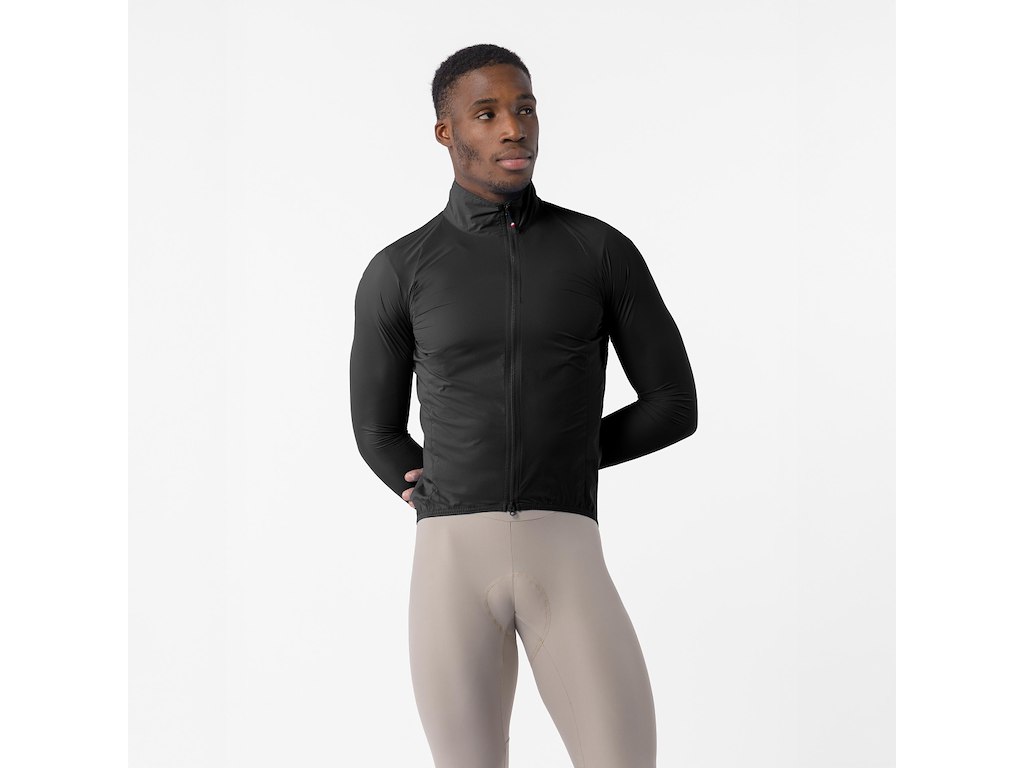 Transition Air Jacket   Cykeljakke   Herre   Sort   Str. M fra Castelli