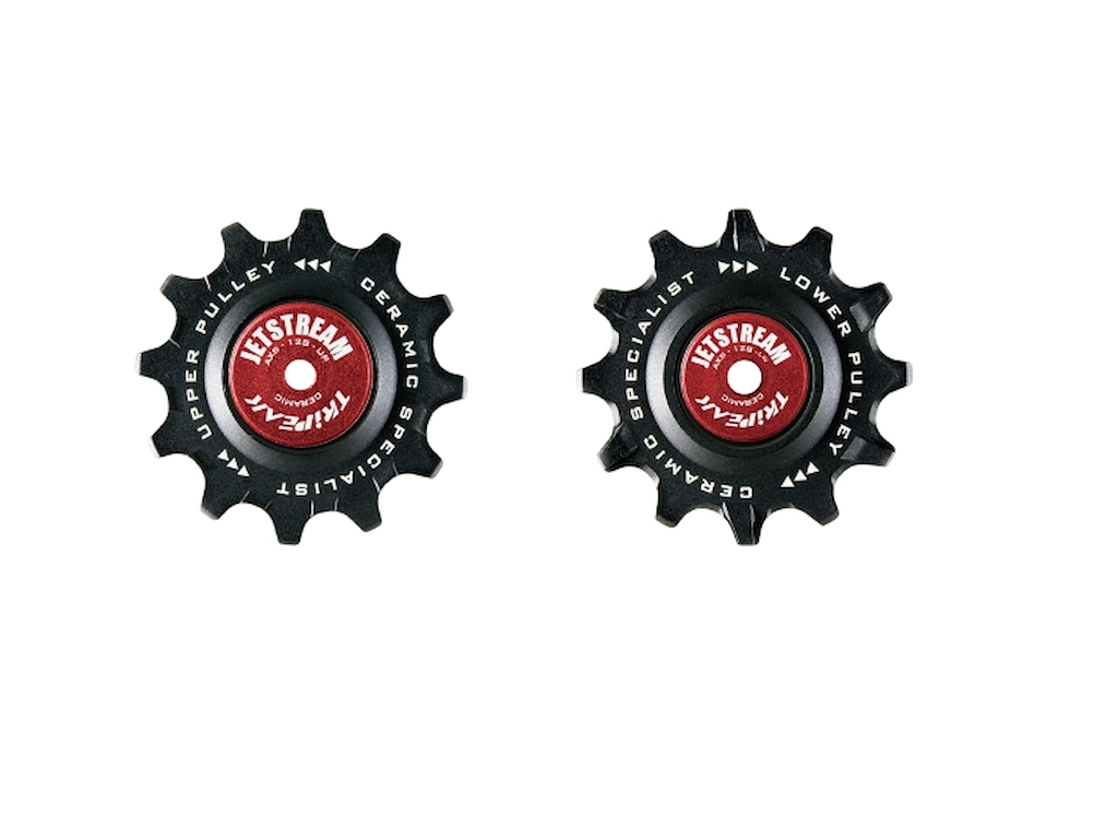 Pulleyhjul Keramiske Lejer 12t 12t 12s Sram Axs Road Sort fra Tripeak