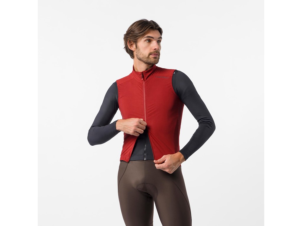 Espresso 2 Vest   Cykelvest   Herre   Garnet   Str. Xl fra Castelli
