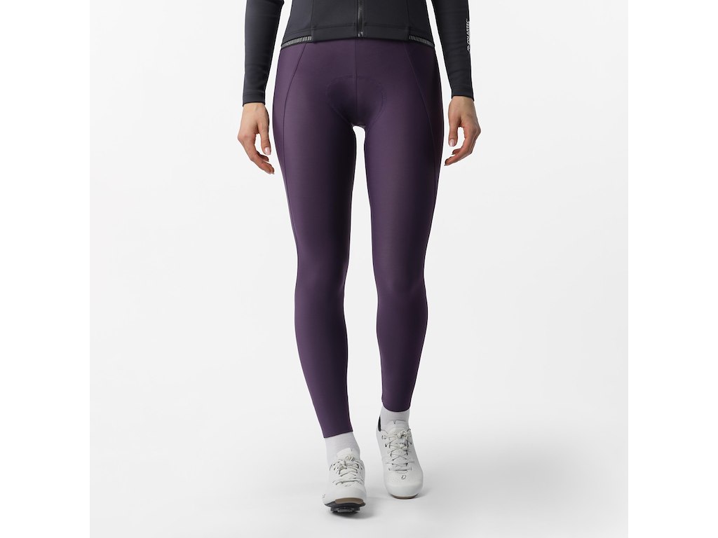 Espresso 2 Womens Dt Bibtights   Cykelbukser M Pude   Dame   Night Shade   Str. Xs fra Castelli