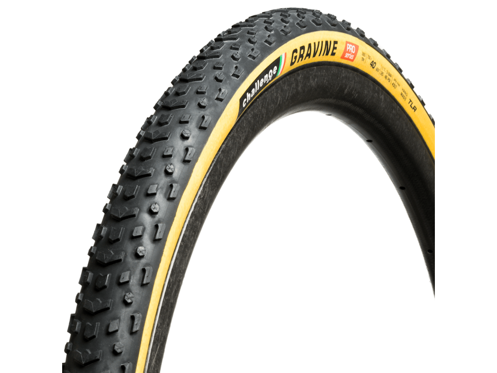 Gravine Pro Tubeless Ready 700 X 40c Tan fra Challenge