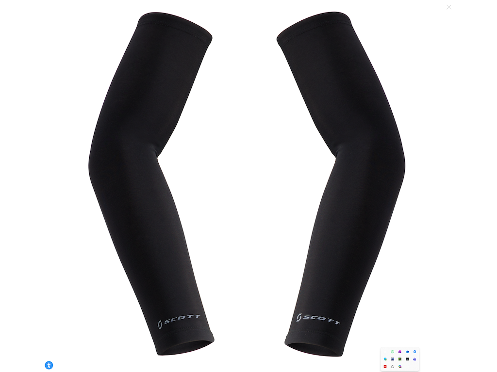As Team Arm Warmers   Armvarmere   Unisex   Sort   Str. L Xl fra Scott