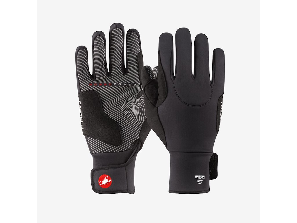 Estremo 2 Glove   Cykelhandsker   Lange Fingre   Sort   Str. Xs fra Castelli