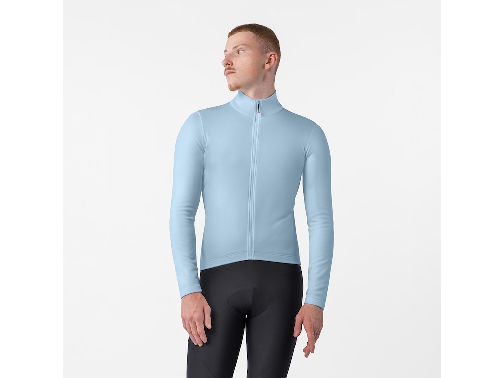 Competizione Thermal Ls Jersey   Cykeltrøje   Lange ærmer   Herre   Steel Fade   Str. Xl fra Castelli