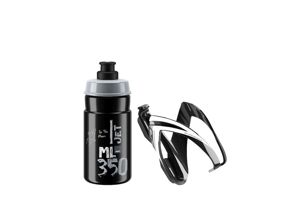 Kit Ceo Jet 350 Ml Flaske Inkl. Flaskeholder Sort fra Elite