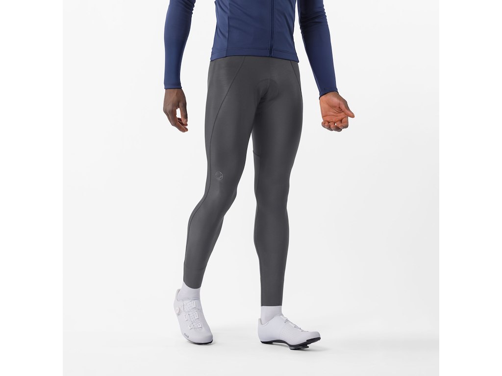 Espresso 2 Bibtights   Cykelbukser M Pude   Herre   Smoky Gray   Str. Xl fra Castelli