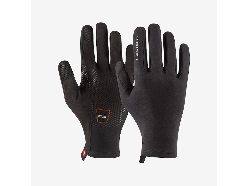 Lightness 3 Glove   Cykelhandsker   Lange Fingre   Sort   Str. S fra Castelli