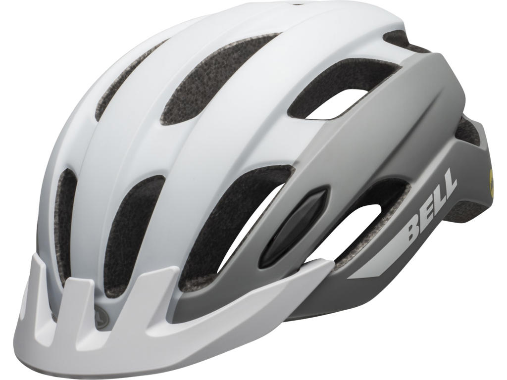 Bell Trace Mips   Cykelhjelm   Str. 53 60 Cm   Mat Hvid Sølv fra Bell Helmets