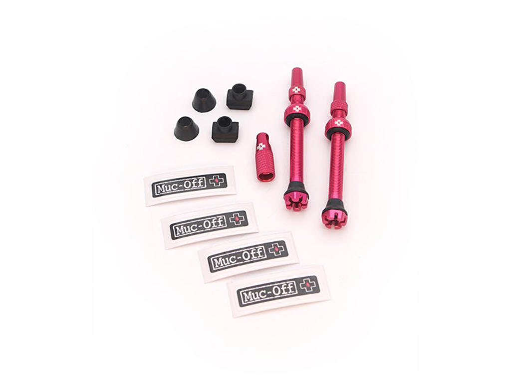 Muc Off Ventil Sæt Tubeless 2 Stk. 60 Mm Pink fra Muc-off