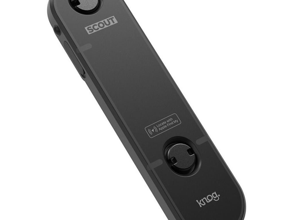 Scout Cykelalarm & Tracker   Sort fra Knog