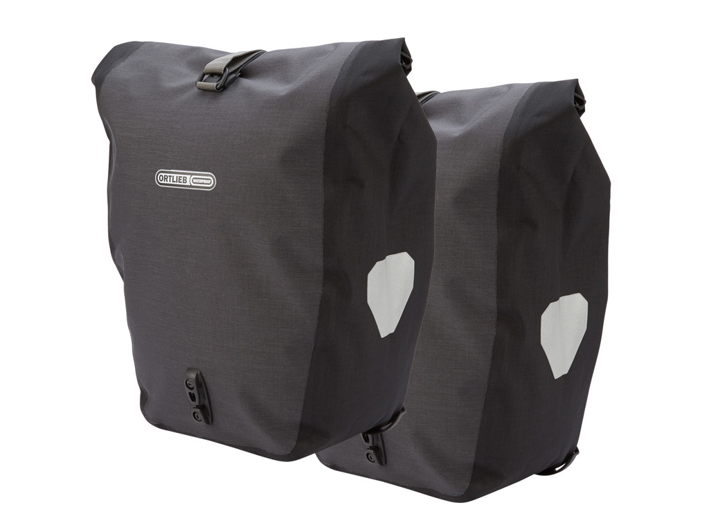 Back Roller Plus   Grå Sort 2 X 20 Liter fra Ortlieb