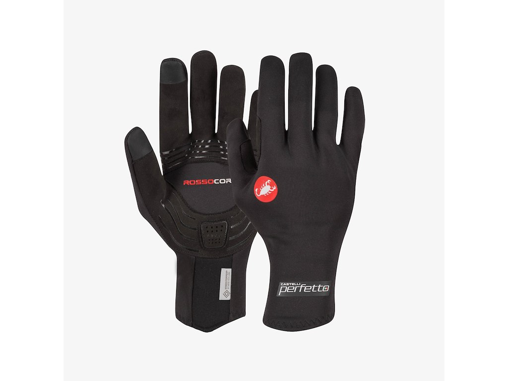 Perfetto Ros 2 Glove   Cykelhandsker   Lange Fingre   Sort   Str. Xl fra Castelli