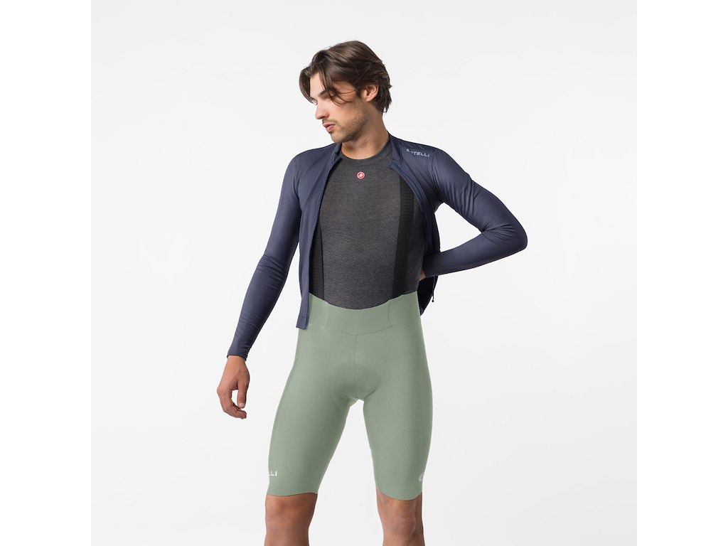 Espresso 2 Thermal Bibshorts   Cykelshorts M Pude   Herre   Shadow   Str. S fra Castelli