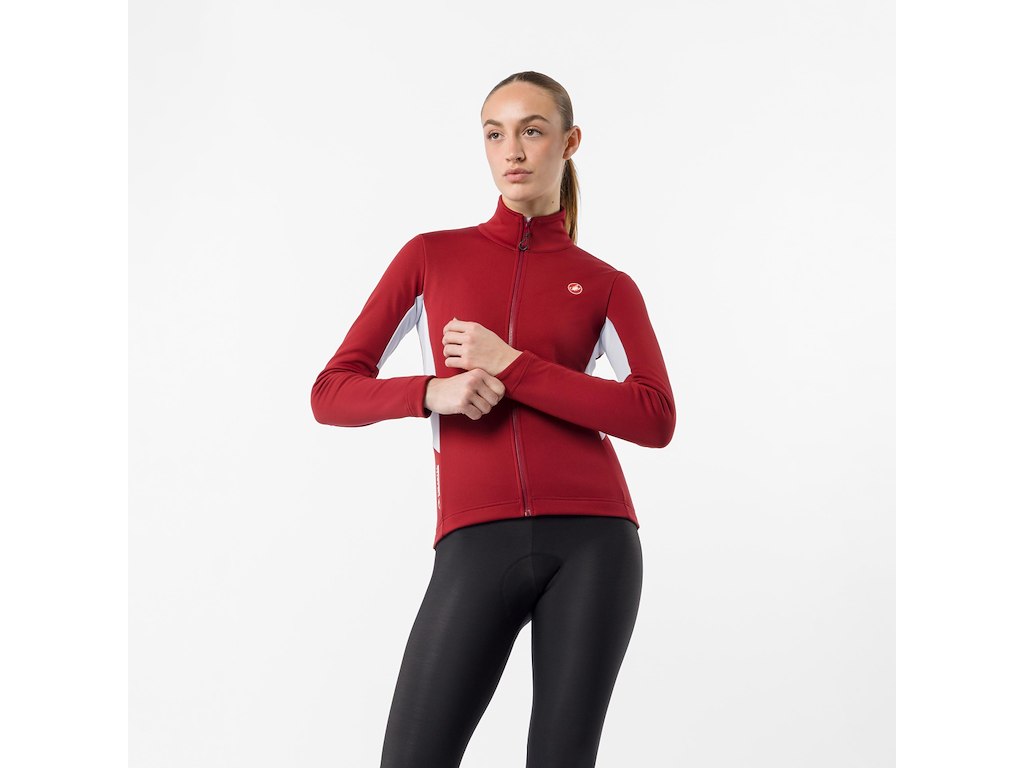 Entrata 2 Womens Jacket   Cykeljakke   Dame   Garnet Silver Gray   Str. M fra Castelli