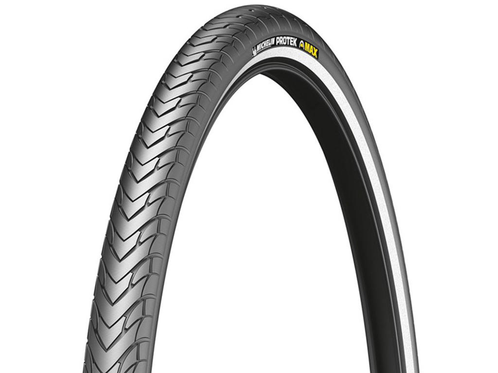 Protek Max   City Tråddæk   700x28c (28 622)   Sort Med Refleks fra Michelin