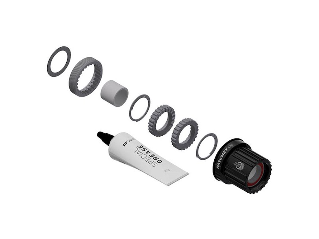 Ratchet Ln Opgraderingskit Shimano Microspline Mtb (aluminium) Body fra Dt Swiss