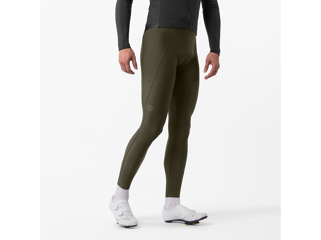 Espresso 2 Bibtights   Cykelbukser M Pude   Herre   Deep Green   Str. Xs fra Castelli